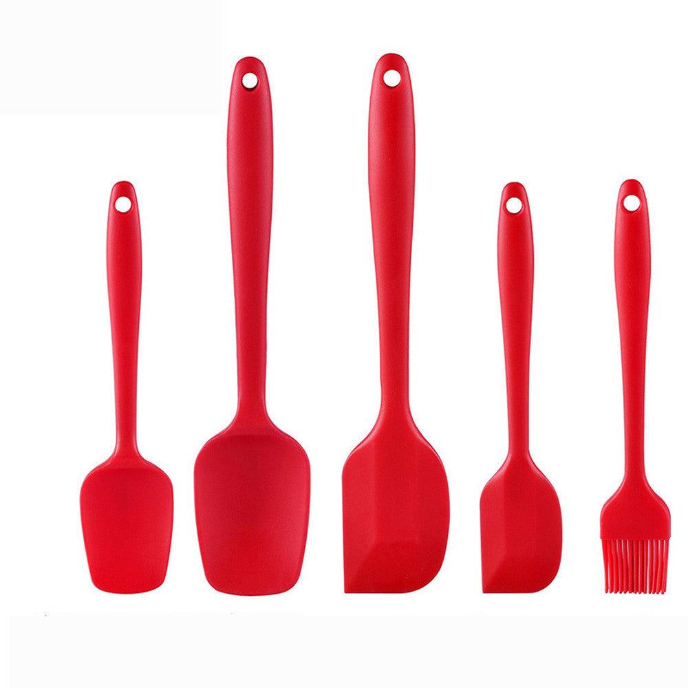 Silicone Kitchen Cooking Brush Spatulas Shovel Heat Resistant Cooking Utensils