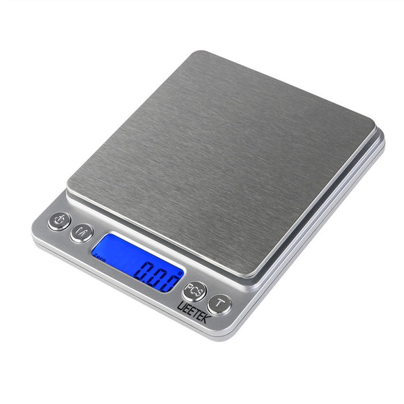 UEETEK 500g/0.01g Digital Pro Pocket Scale Kitchen Food Scale